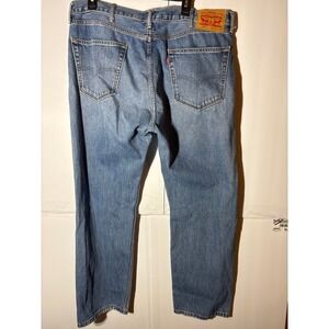 Levi Strauss Co 505 Mens Jeans W38 L30 Blue Straight Fit Denim‎ Pants